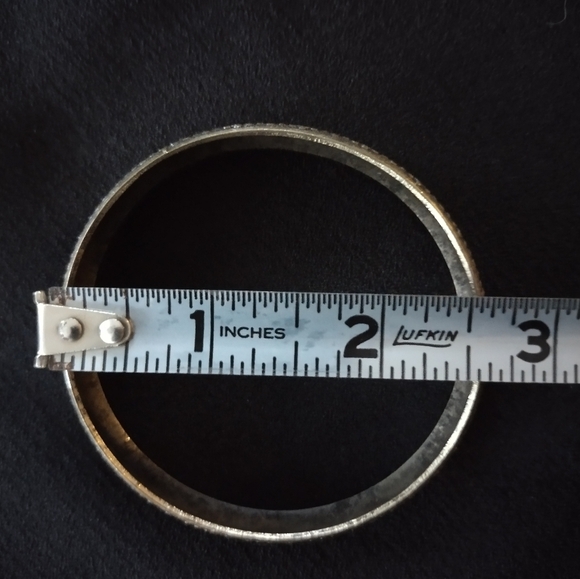 Silver Tone Bangle Set - Picture 8 of 8